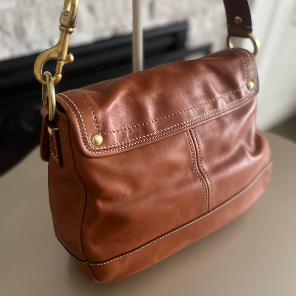 Vintage Coach Hobo Legacy Brown Leather Shoulder Bag - Picture 6 of 15